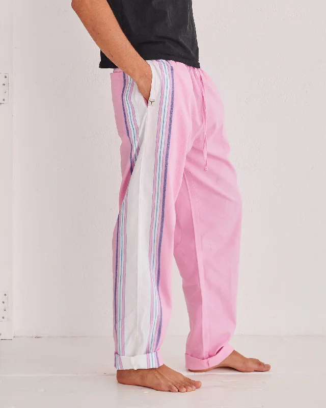 Yoga Pants for Long Workouts -Pink Classic Lounge Pants