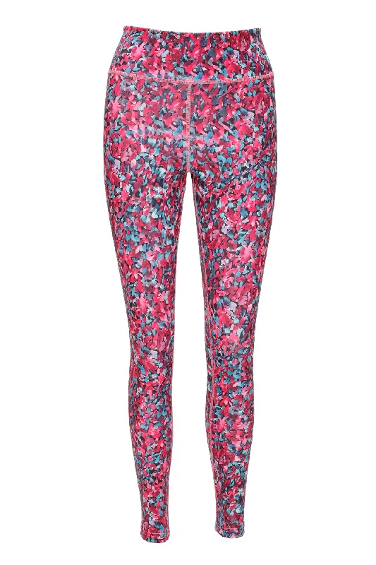 Comfortable Compression Yoga Pants for Women -Confetti - Eco-Friendly Ditzy Print Yoga Leggings Comfortable Compression Yoga Pants for Women -Confetti - Eco-Friendly Ditzy Print Yoga Leggings