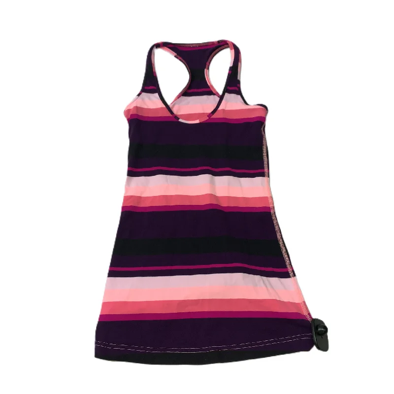 Yoga Tops for Softness and Comfort -Pink & Purple  Athletic Tank Top By Lululemon  Size: Xs
