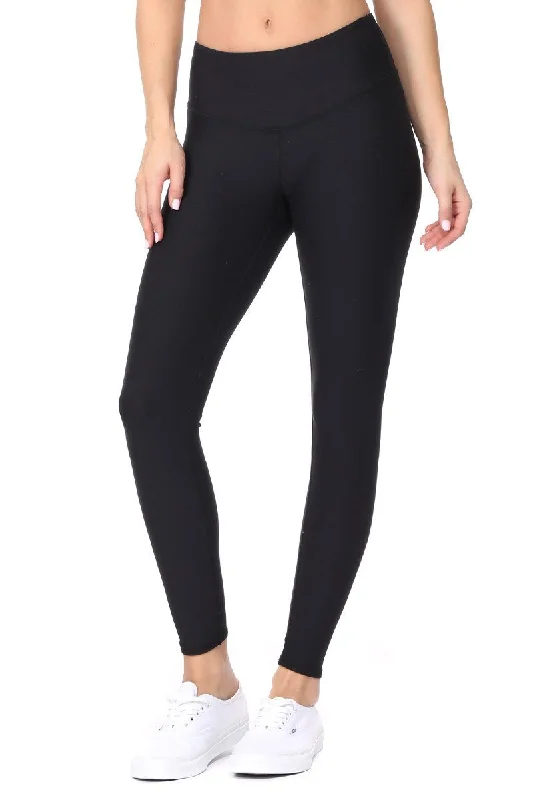 Flexible Fit Yoga Pants for Every Workout -Sofia - Solid Black - 7/8 Middi Compression Legging (Regular-Waist) Flexible Fit Yoga Pants for Every Workout -Sofia - Solid Black - 7/8 Middi Compression Legging (Regular-Waist)