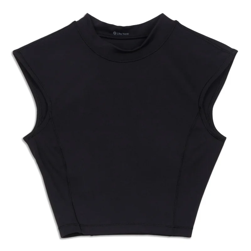 Lightweight Yoga Tops -Plank To Pike Mockneck Short Sleeve Shirt - Resale