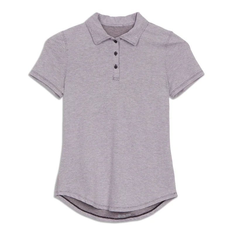 Breathable Yoga Tops for Comfortable Practice -Player's Pro-Form Polo Shirt - Resale