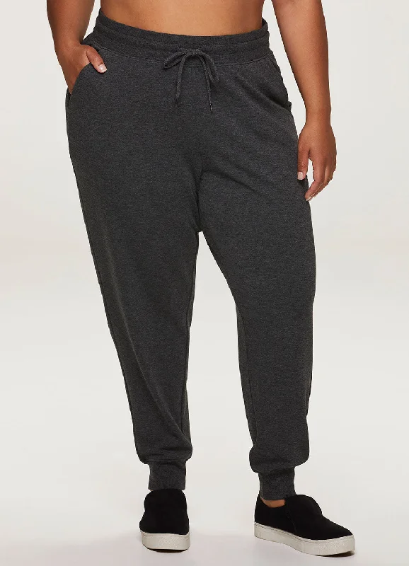 Yoga Pants for Relaxing and Stretching -Plus Auburn Jogger