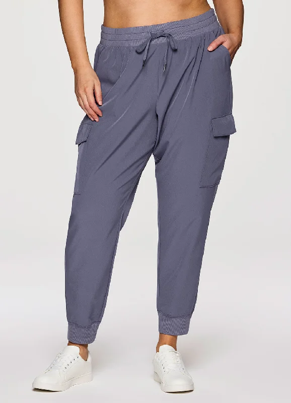 Soft and Stretchy Yoga Pants for Flexibility -Plus Beyond the Studio Cargo Jogger