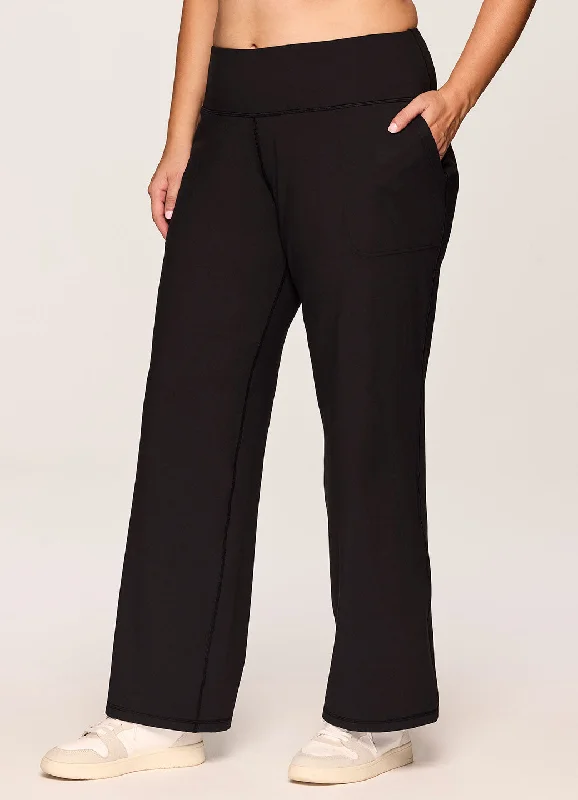 Affordable Yoga Pants for Active Lifestyles -Plus Easy Living Bootcut Pant