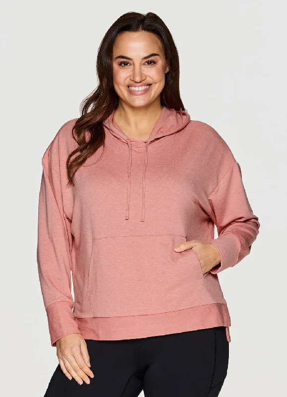 Yoga Tops for Women Who Love Yoga -Plus Juniper French Terry Hoodie