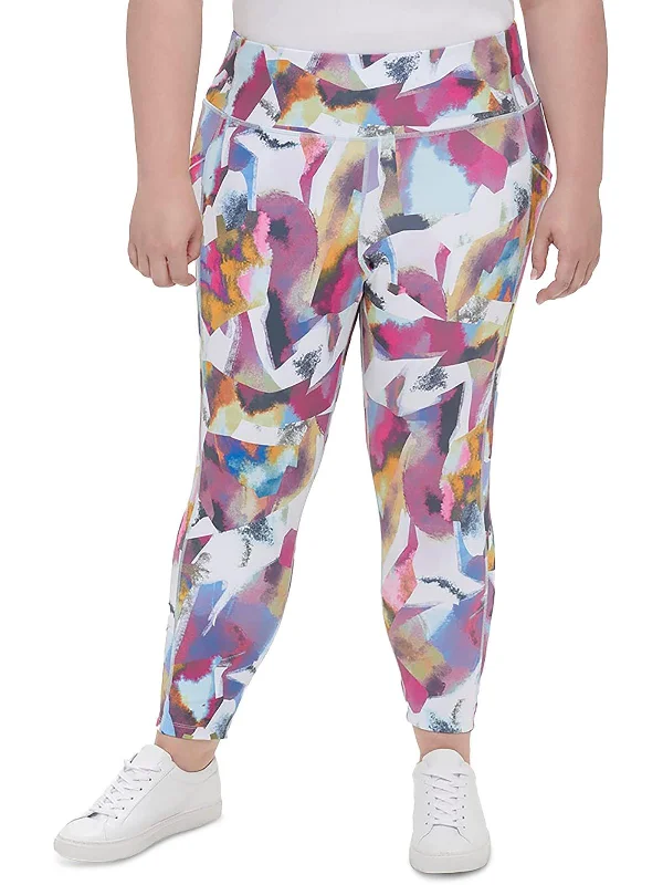 Yoga Shorts for Poses and Comfort -Plus Womens Fitness Workout Athletic Leggings