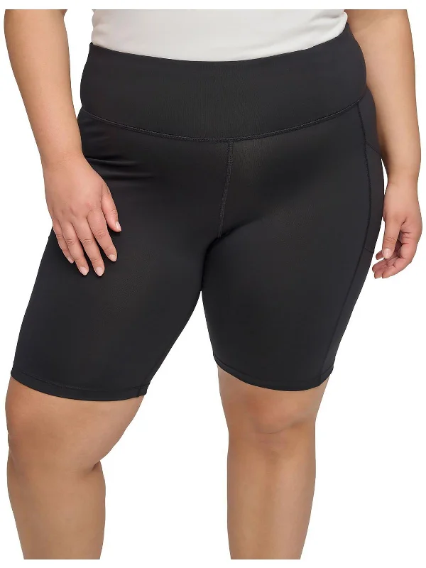 Yoga Shorts for Every Day Practice -Plus Womens Fitness Workout Bike Short