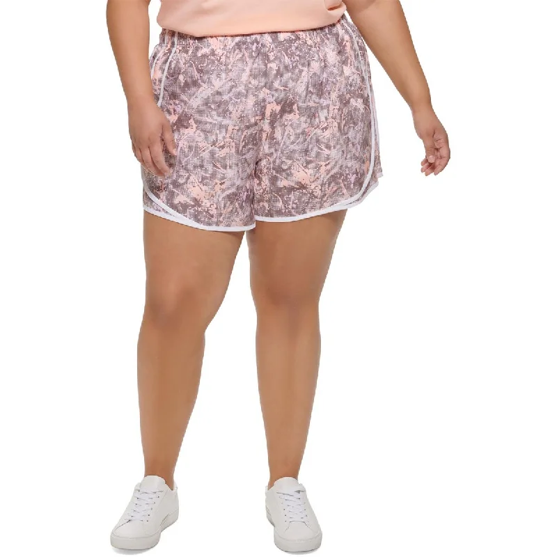 High Compression Yoga Shorts -Plus Womens Fitness Workout Shorts