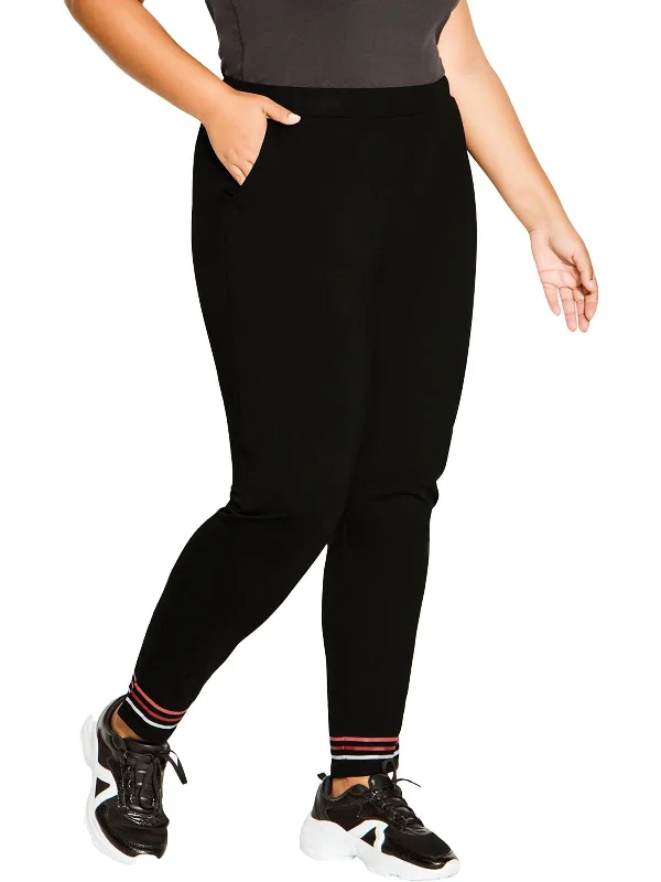 Yoga Shorts for Active and Comfortable Movement -Plus Womens High Rise Sweatpants Jogger Pants Yoga Shorts for Active and Comfortable Movement -Plus Womens High Rise Sweatpants Jogger Pants
