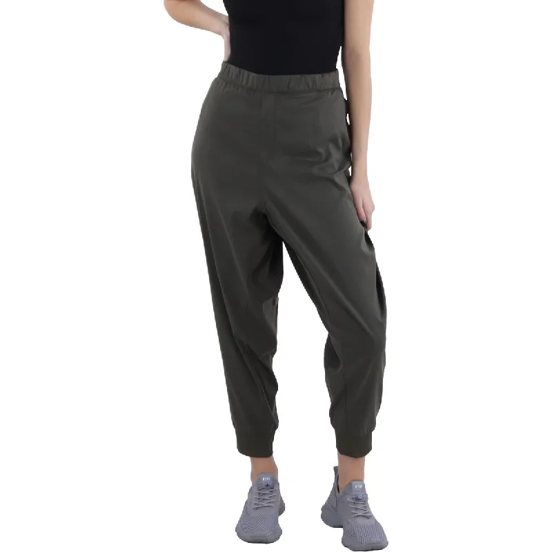 Yoga Shorts for Flexibility and Poses -Plus Womens UPF 40+ Quick Dry Jogger Pants