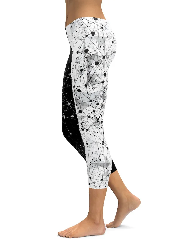 Premium Yoga Pants for Flexibility -Poly Day & Night Capris