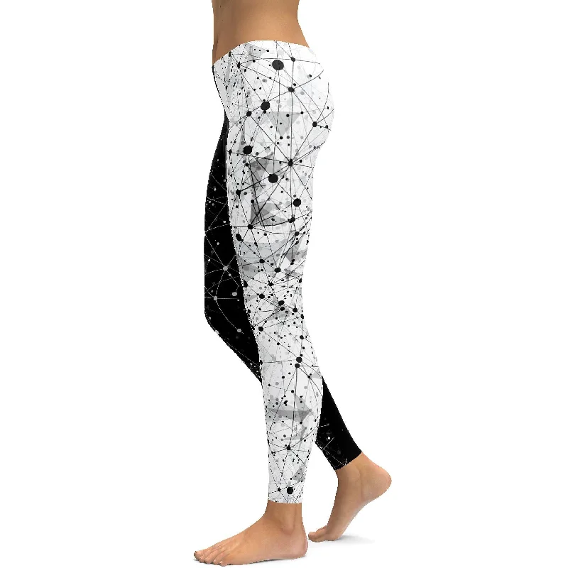 Comfortable, Stylish Yoga Pants -Poly Day & Night Leggings
