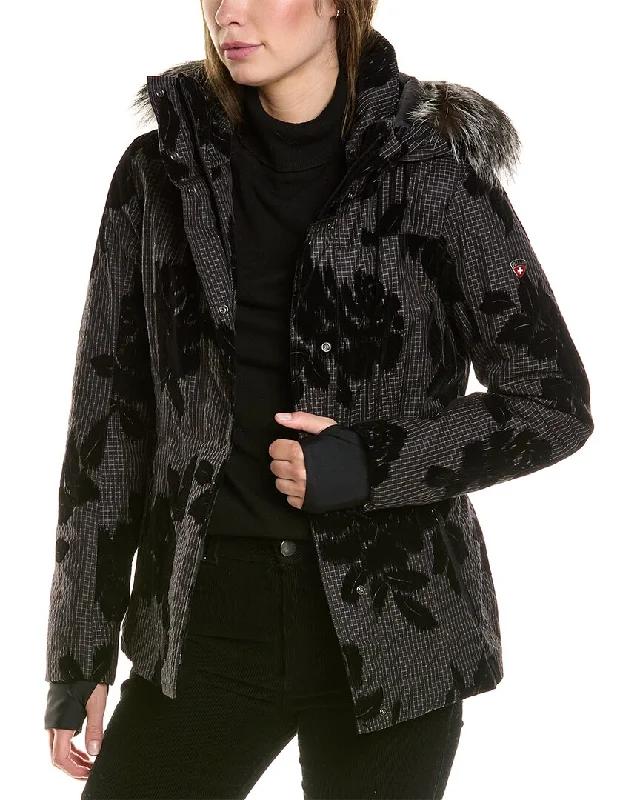 Yoga Shorts for Mobility and Comfort -POST CARD VELIUS JQ FUR WOMEN'S SKI JACKET