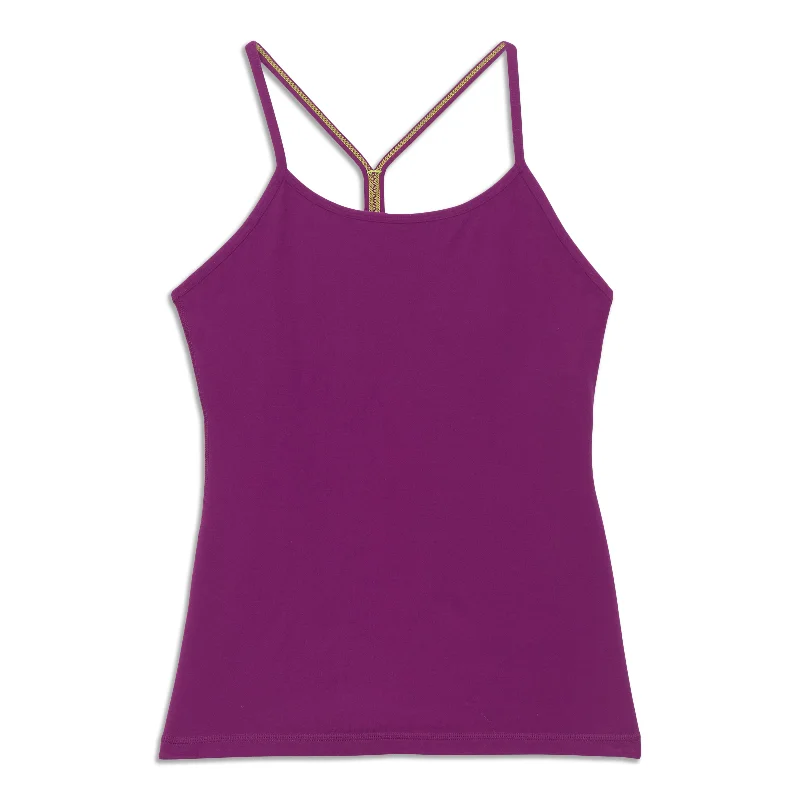 Stylish Yoga Tops for Athleisure Wear -Power Y Tank Top - Resale