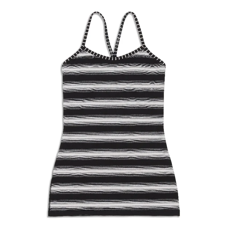 Fitted Yoga Tops for Optimal Movement -Power Y Tank Top - Resale