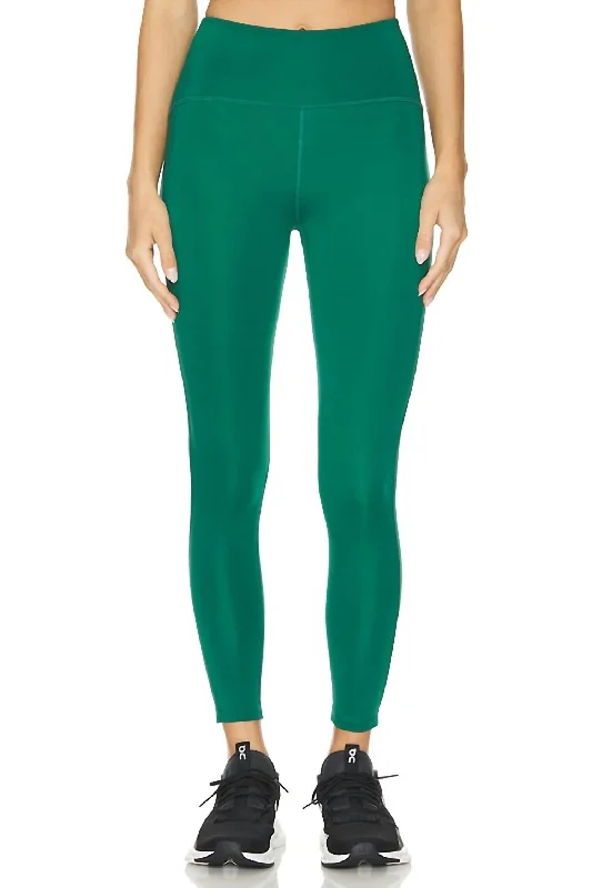 Yoga Shorts for Flexibility and Relaxing -Powerbeyond Strive Midi Legging In Meadow Green Yoga Shorts for Flexibility and Relaxing -Powerbeyond Strive Midi Legging In Meadow Green