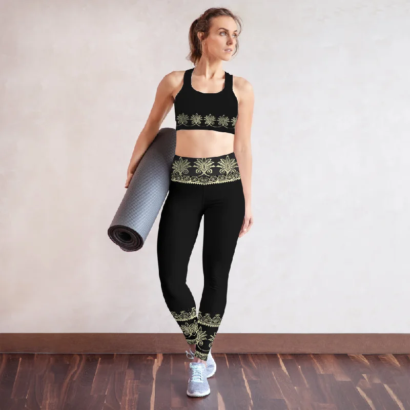 Versatile Yoga Pants -Prana (Black) High Waist Womens Yoga Leggings