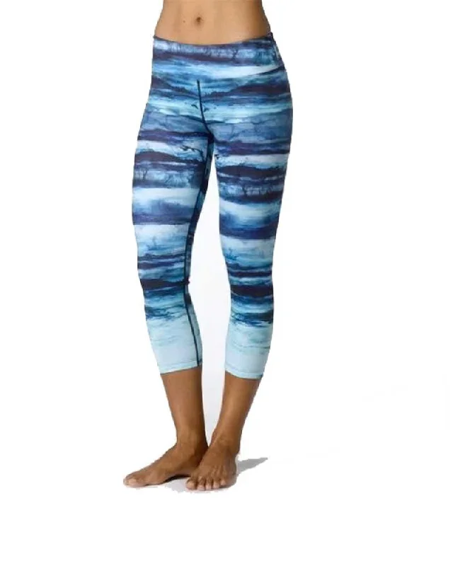 Yoga Pants for Power Yoga -Roxanne Printed Legging