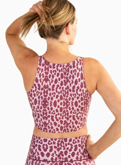 Full-Length Yoga Pants -Pretty Wild Crop Top *FINAL SALE*