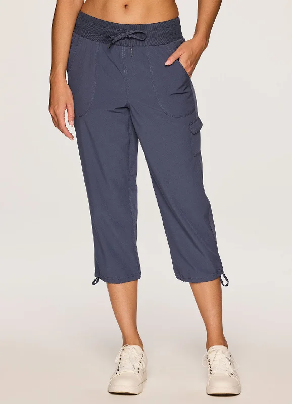 Yoga Pants for Building Strength -Prime Anywhere Cargo Capri