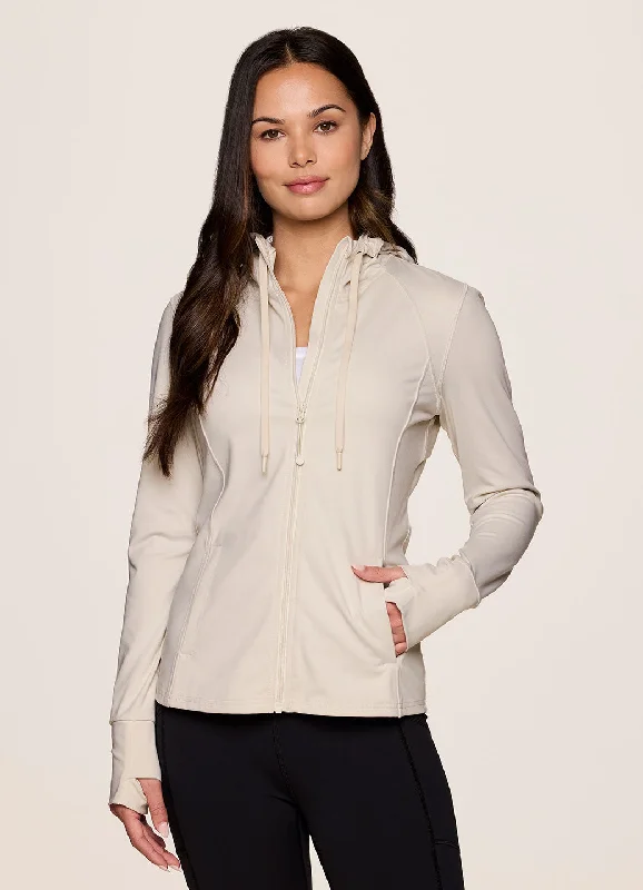 Yoga Tops for Supportive Fit -Prime Super Soft Hoodie Jacket