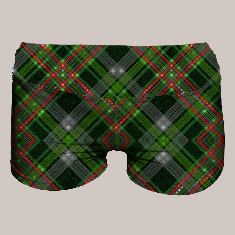 Yoga Shorts for Flexibility and Stability -Psychedelic Yoga Shorts (UV/RGB, Eco-Friendly) | HOLIDAZED Yoga Shorts for Flexibility and Stability -Psychedelic Yoga Shorts (UV/RGB, Eco-Friendly) | HOLIDAZED