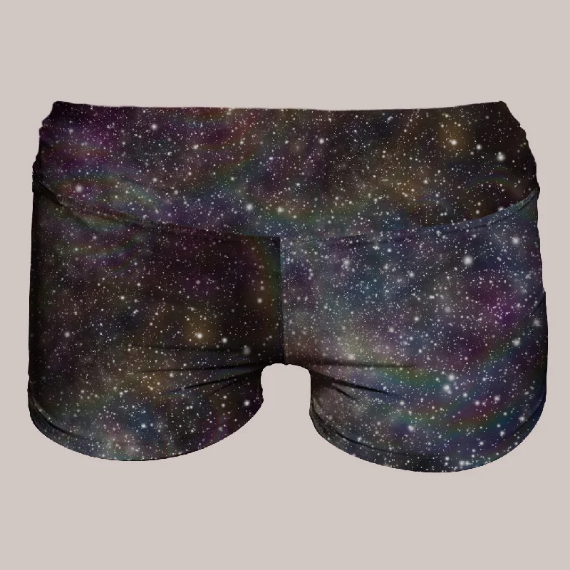 Stylish Yoga Shorts for Daily Fitness -Psychedelic Yoga Shorts (UV/RGB, Eco-Friendly) | NEBULAIC Stylish Yoga Shorts for Daily Fitness -Psychedelic Yoga Shorts (UV/RGB, Eco-Friendly) | NEBULAIC