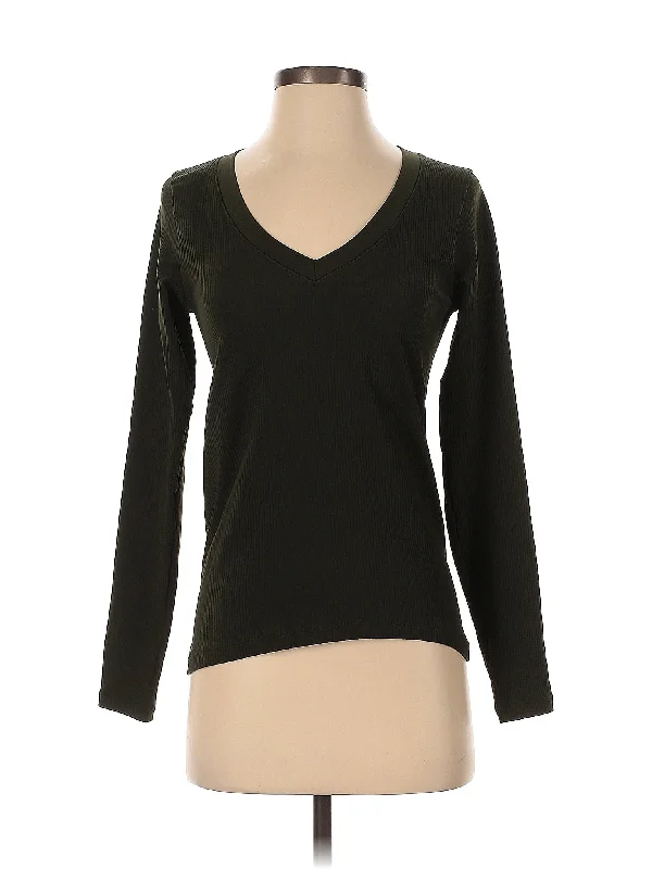Yoga Tops with Relaxed Fit for Movement -Pullover Sweater