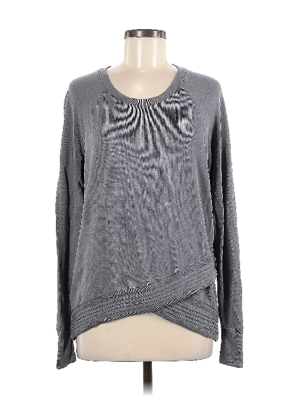 Long Sleeve Yoga Tops for Cold Weather -Pullover Sweater