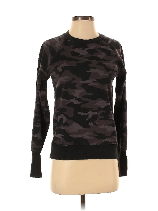 Women's Yoga Tops with Built-In Bra Support -Pullover Sweater