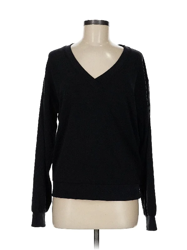 Breathable Yoga Tops for Comfortable Poses -Pullover Sweater