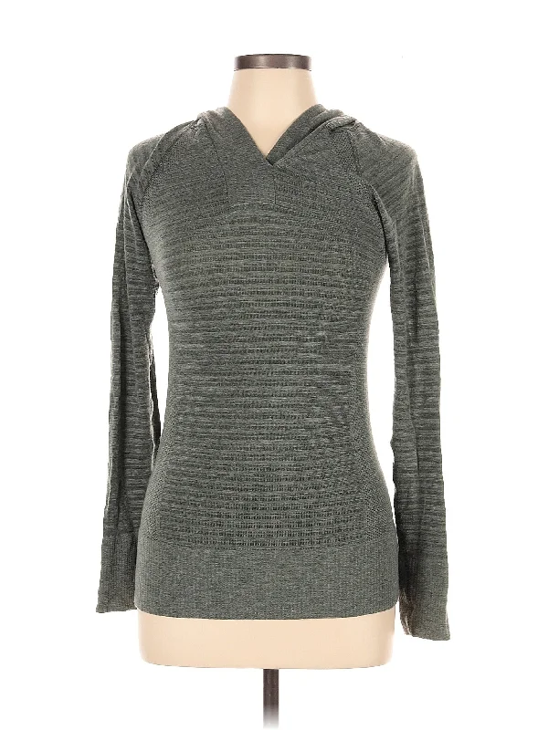 Loose Fit Yoga Tops for Easy Movement -Pullover Sweater
