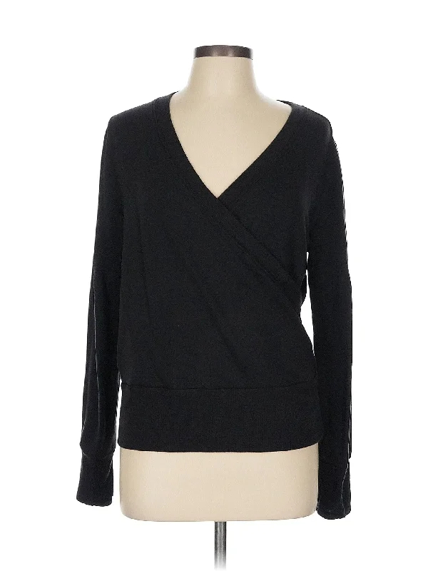 Women's Yoga Tops for Low-Impact Exercises -Pullover Sweater