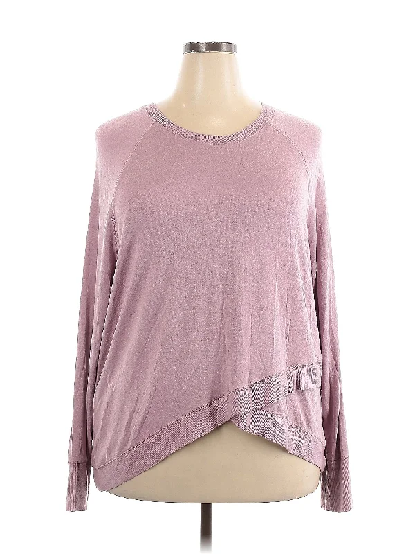 Cotton Yoga Tops for Comfort -Pullover Sweater