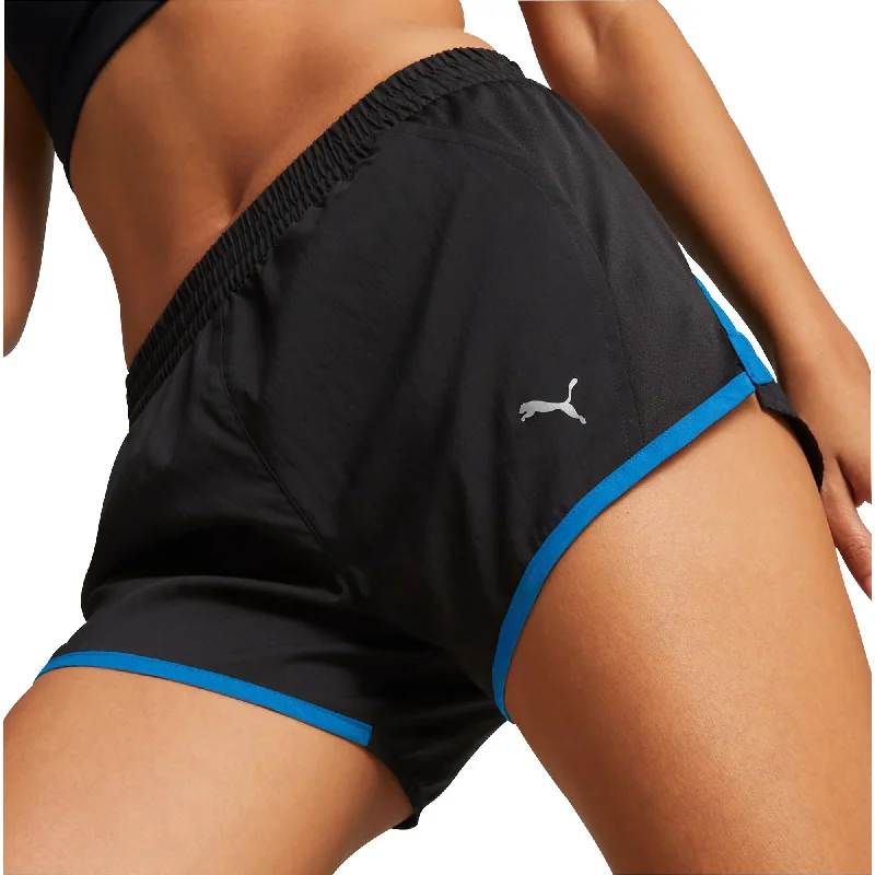 Yoga Shorts for Strength and Flexibility -Puma Favourite Velocity 3 Inch Womens Running Shorts - Black Yoga Shorts for Strength and Flexibility -Puma Favourite Velocity 3 Inch Womens Running Shorts - Black