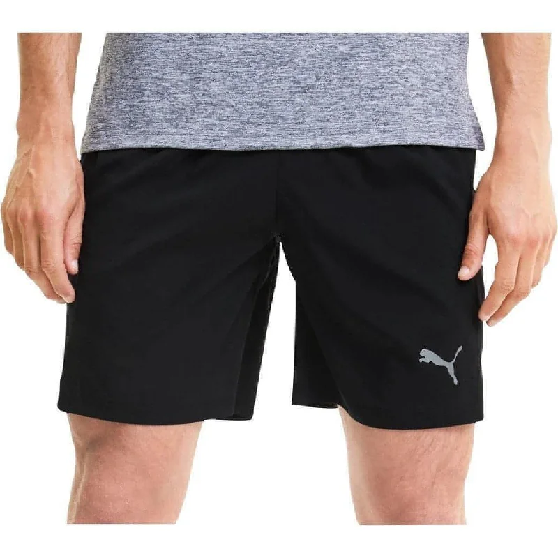 Comfortable Yoga Shorts for Strength Training -Puma Favourite Woven Session 7 Inch Mens Running Shorts - Black Comfortable Yoga Shorts for Strength Training -Puma Favourite Woven Session 7 Inch Mens Running Shorts - Black