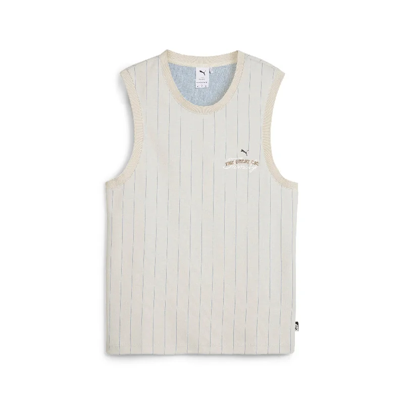 Women's Yoga Tops for Soft Comfort -PUMA Men's Basketball Nostalgia Knitted Jersey