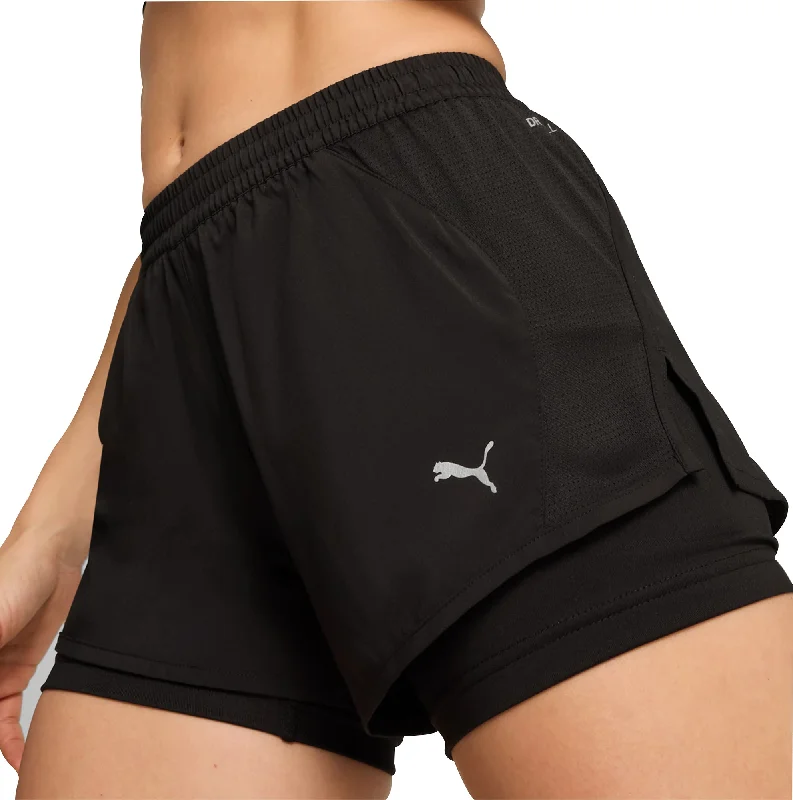 Yoga Shorts for Women’s Power Workouts -Puma Run Favourite Velocity 2 In 1 Womens Running Shorts - Black Yoga Shorts for Women’s Power Workouts -Puma Run Favourite Velocity 2 In 1 Womens Running Shorts - Black