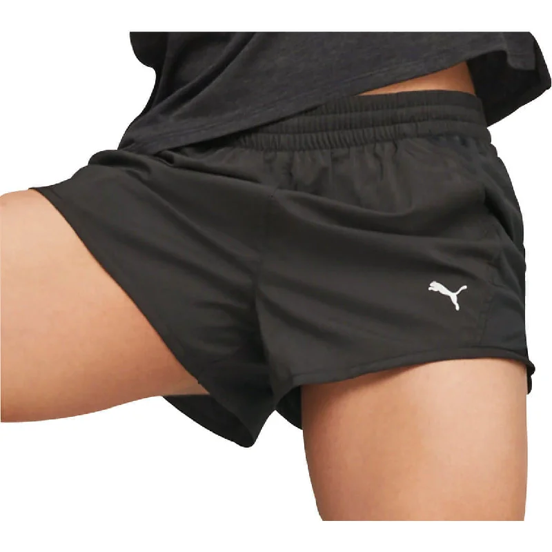 Yoga Shorts for Quick Workouts -Puma Run Favourite Velocity 3 Inch Womens Running Shorts - Black Yoga Shorts for Quick Workouts -Puma Run Favourite Velocity 3 Inch Womens Running Shorts - Black