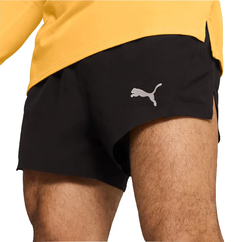 Yoga Shorts for High Performance Workouts -Puma Run Ultraweave Velocity 3 Inch Mens Running Shorts - Black Yoga Shorts for High Performance Workouts -Puma Run Ultraweave Velocity 3 Inch Mens Running Shorts - Black