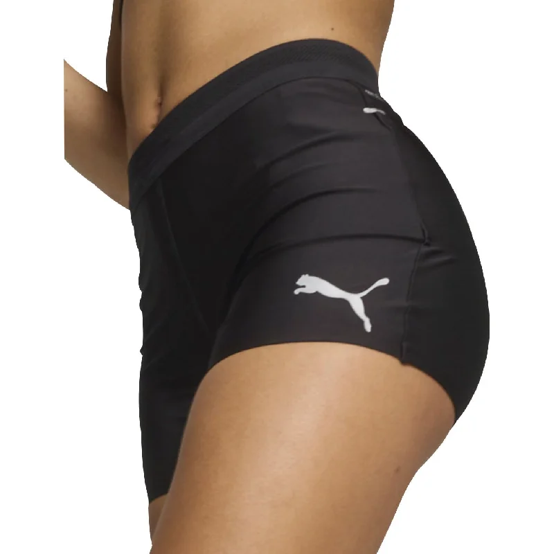 Yoga Shorts for Better Workout Performance -Puma Ultraform 3 Inch Womens Short Running Tights - Black Yoga Shorts for Better Workout Performance -Puma Ultraform 3 Inch Womens Short Running Tights - Black