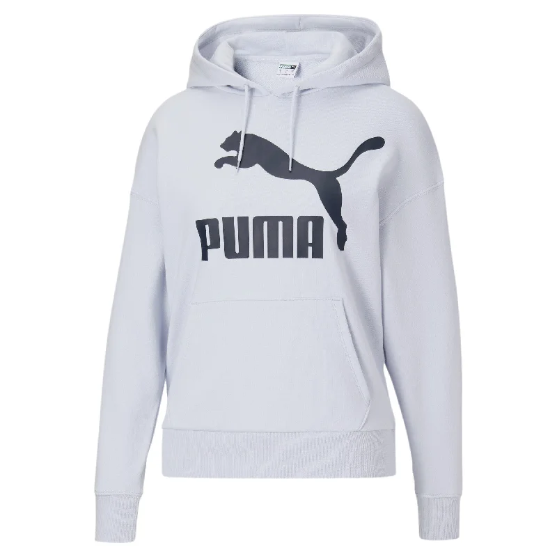 Yoga Tops for Hot Yoga Classes -PUMA Women's Classics Logo Hoodie