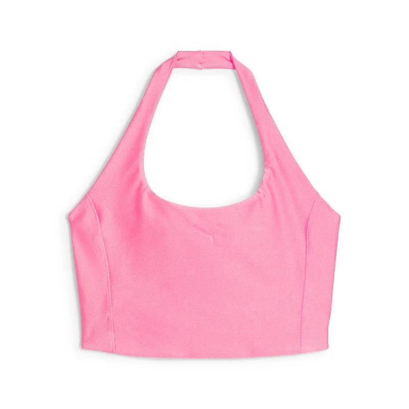 Yoga Tops for Increased Comfort and Mobility -PUMA Women's DARE TO Halterneck Top