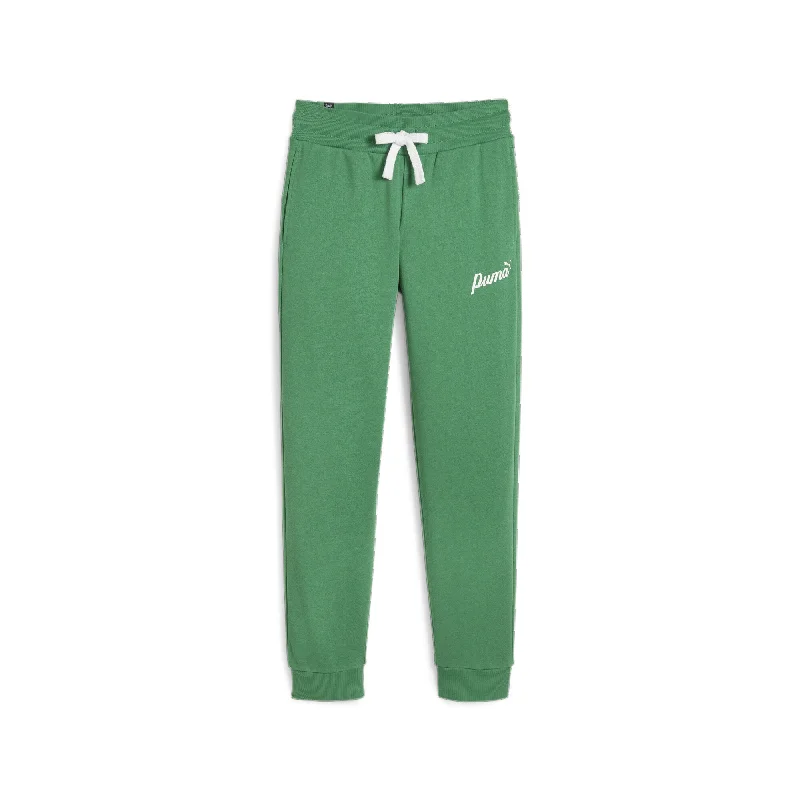 Yoga Shorts for Maximum Freedom of Movement -PUMA Women's ESS+ Script Sweatpants
