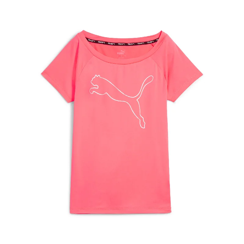 Women's Yoga Tops for Flexibility in Practice -PUMA Women's Favorite Jersey Cat Training Tee Women Women's Yoga Tops for Flexibility in Practice -PUMA Women's Favorite Jersey Cat Training Tee Women