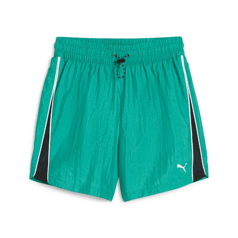 High-Waisted Yoga Shorts for Comfort -PUMA Women's FIT 5" Woven Shorts