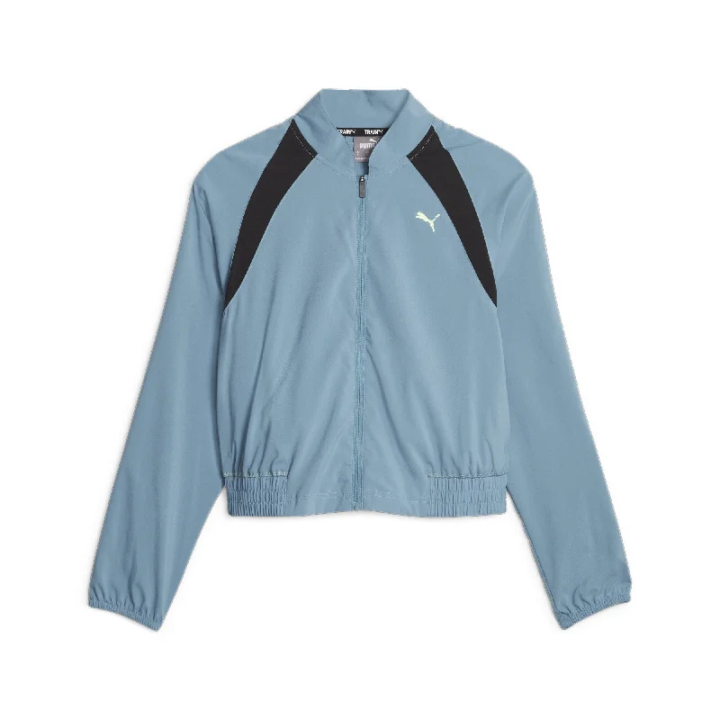 Yoga Shorts for Comfortable Postures -PUMA Women's Fit Woven Fashion Jacket