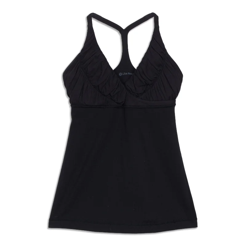 Yoga Tops with Breathable Mesh -Pure Balance Tank Top - Resale