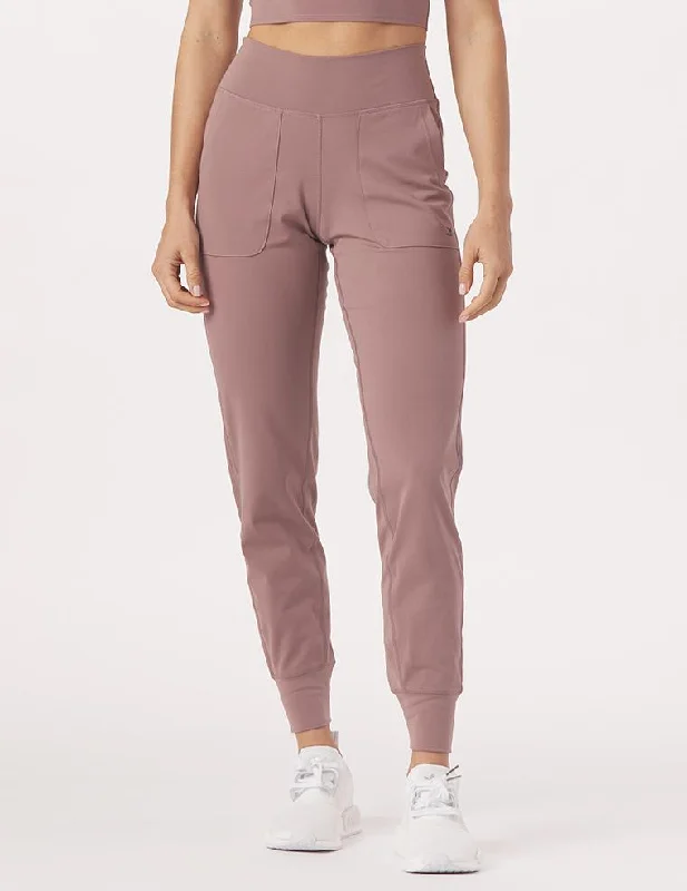 Yoga Pants for High-Performance Poses -Pure Jogger: Lavender Bark